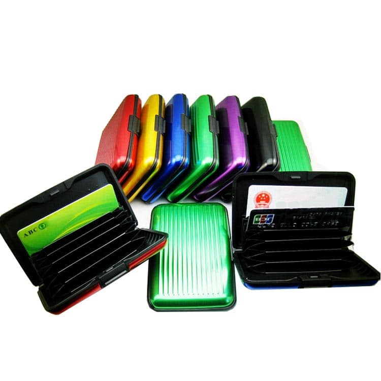 rfid-blocking-security-case-clamshell-ABS-wallet-portemonnaie-3 rfid protections boxes in multiple colors